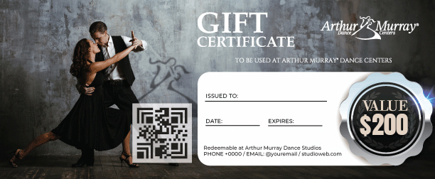 $200 General Gift Card Arthur Murray Cypress