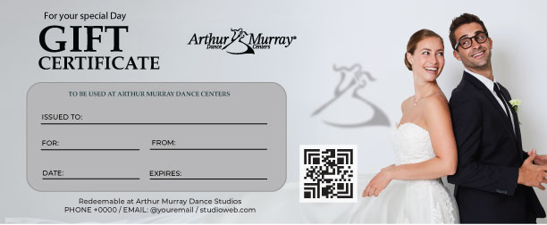 $396 Wedding Gift Card Arthur Murray Cypress